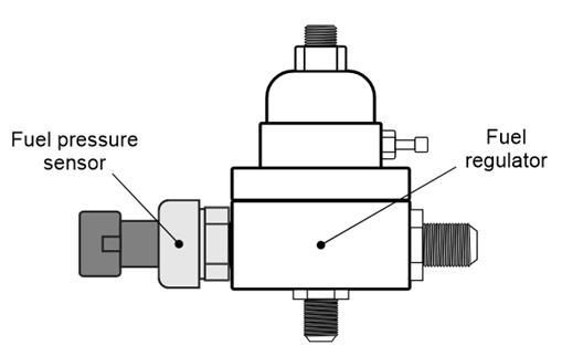 A diagram of a pressure gauge

AI-generated content may be incorrect.
